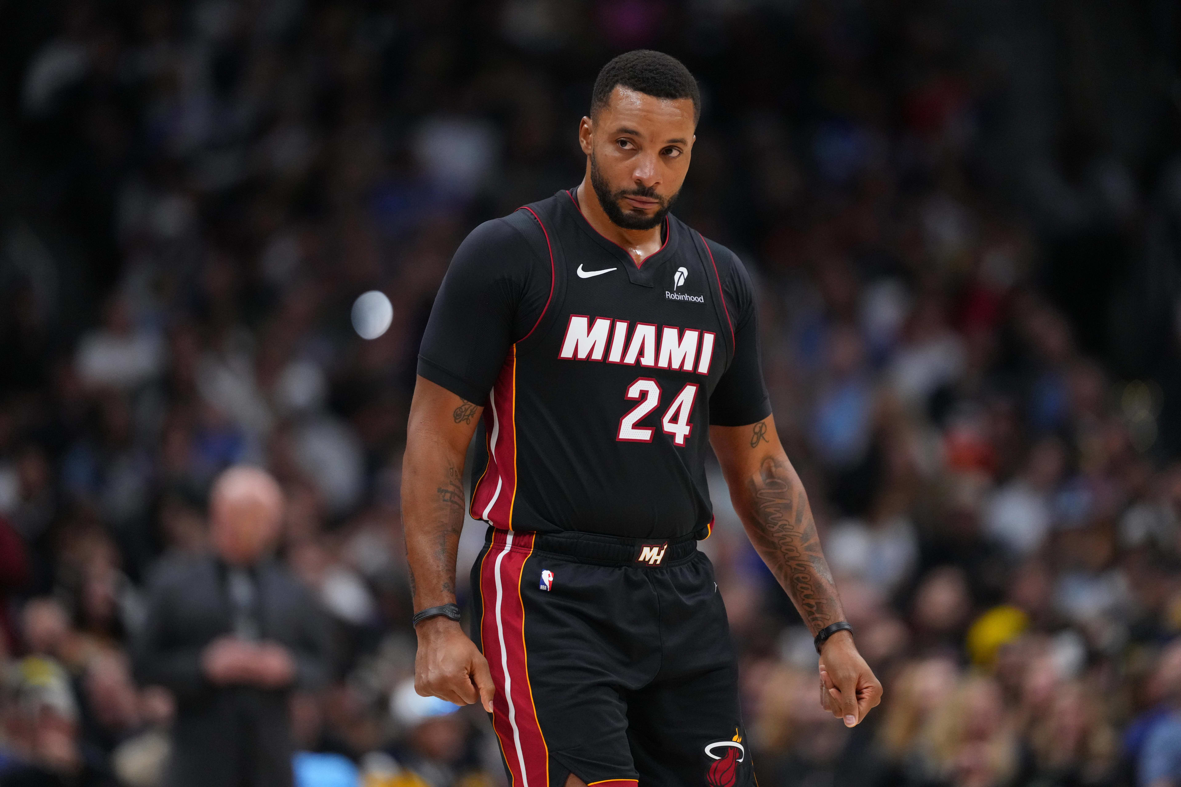 Miami Heat guard Norman Powell (24)