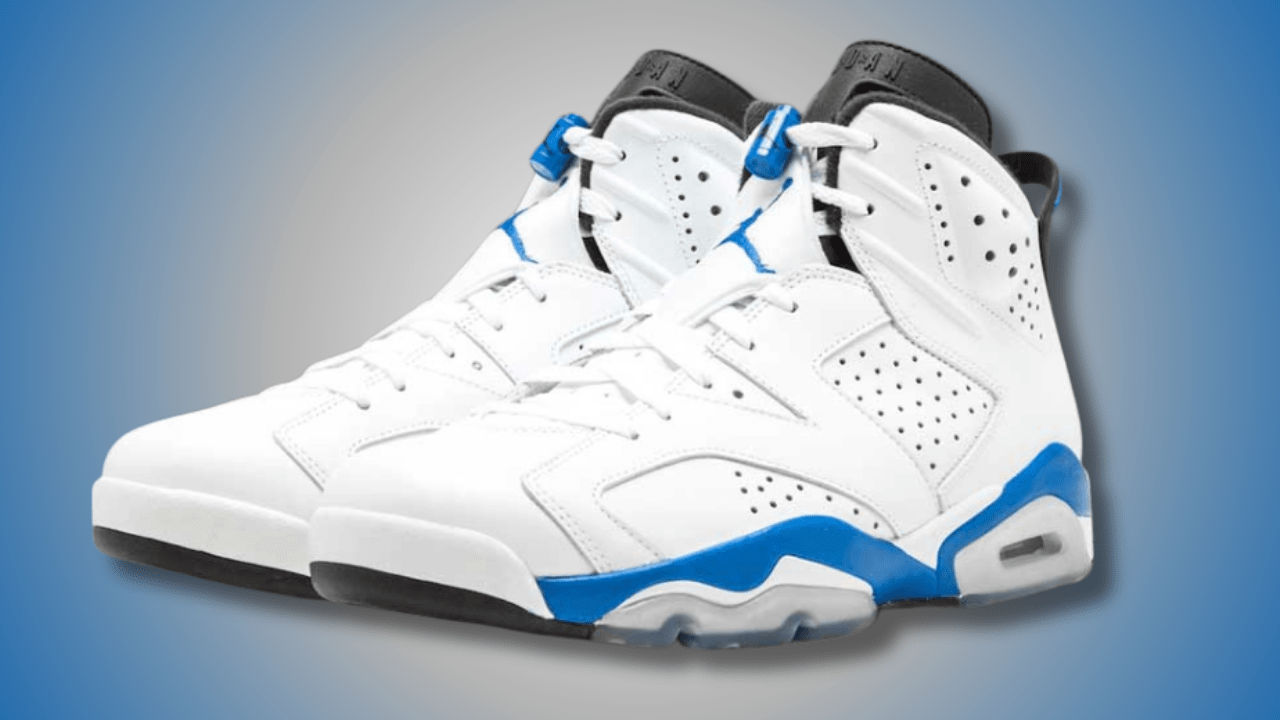 light blue and white 6s