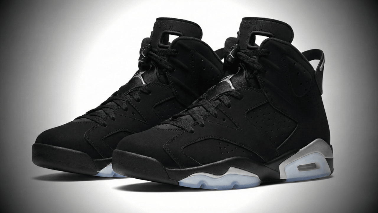 jordan black and white 6