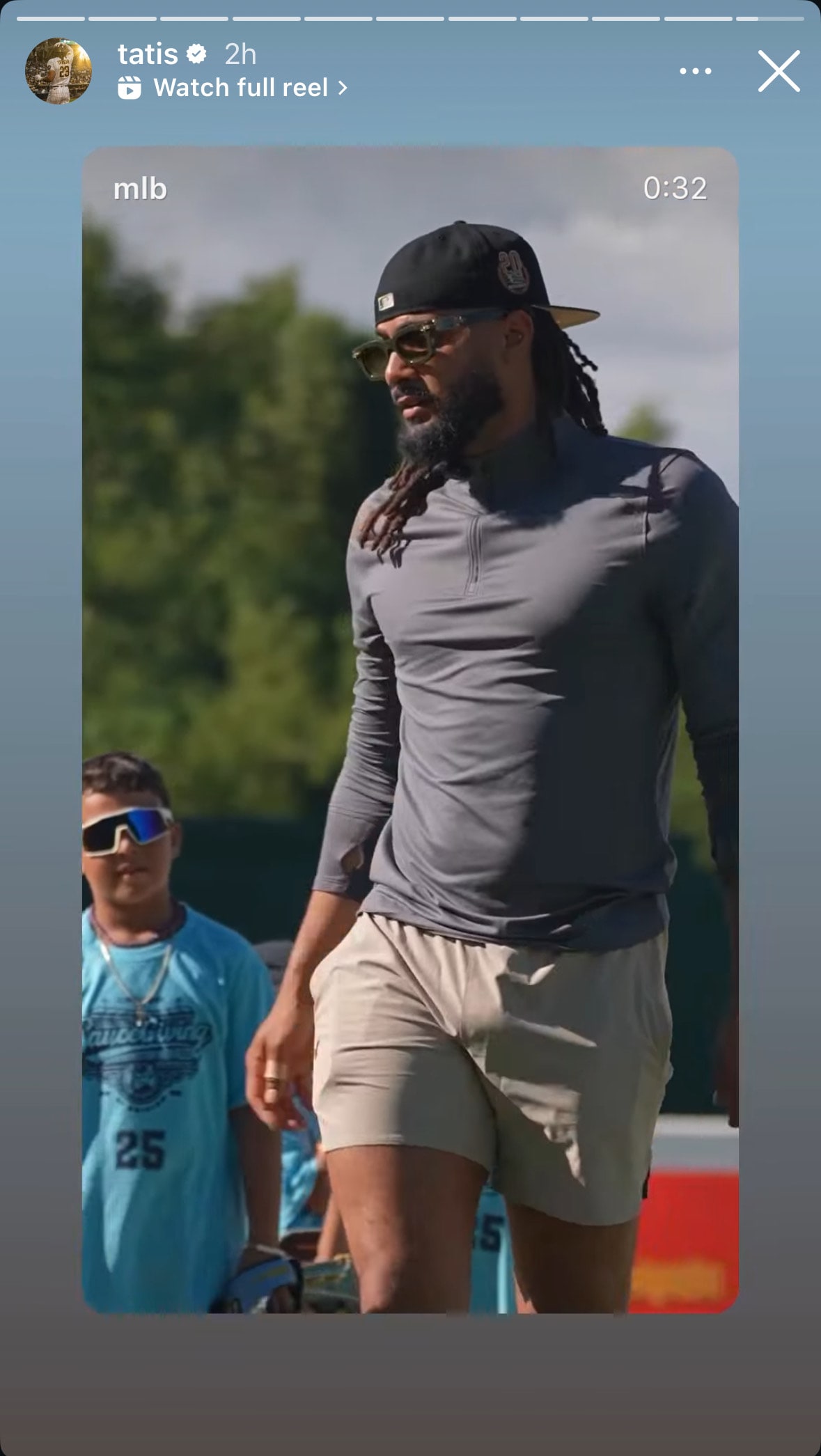 San Diego Padres outfielder Fernando Tatis Jr.'s Instagram Story on Dec. 3, 2025
