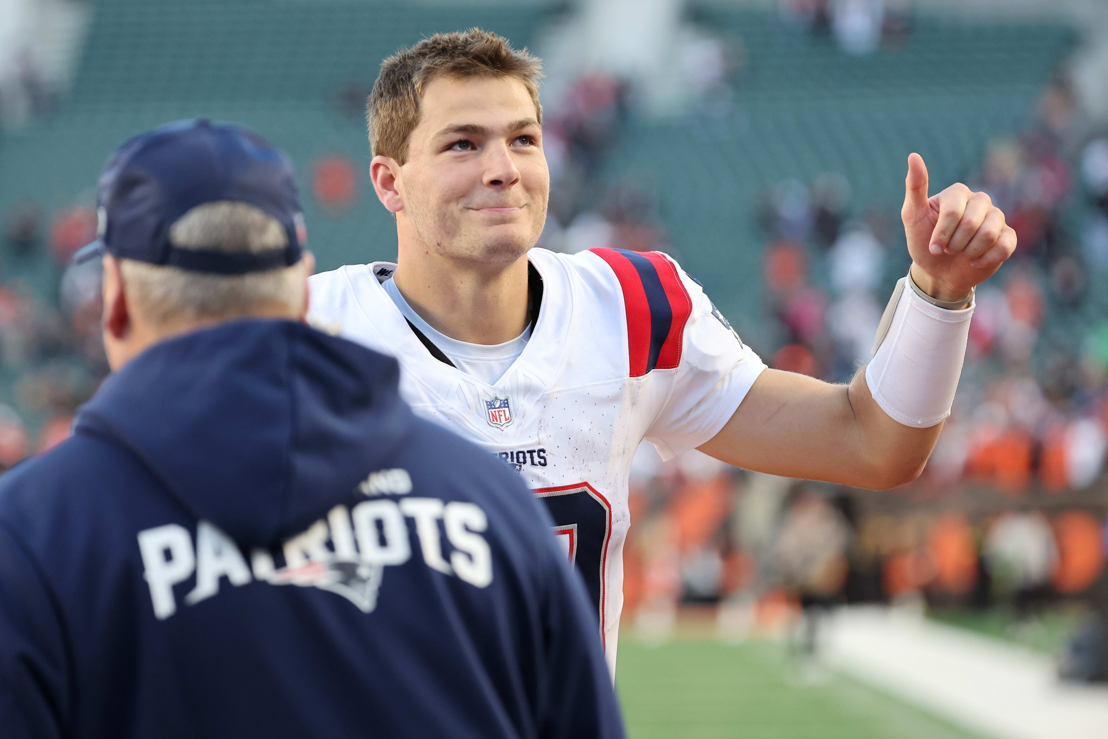 Drake Maye's Wife Ann Michael Sends Message After Unfortunate Patriots News  - Athlon Sports