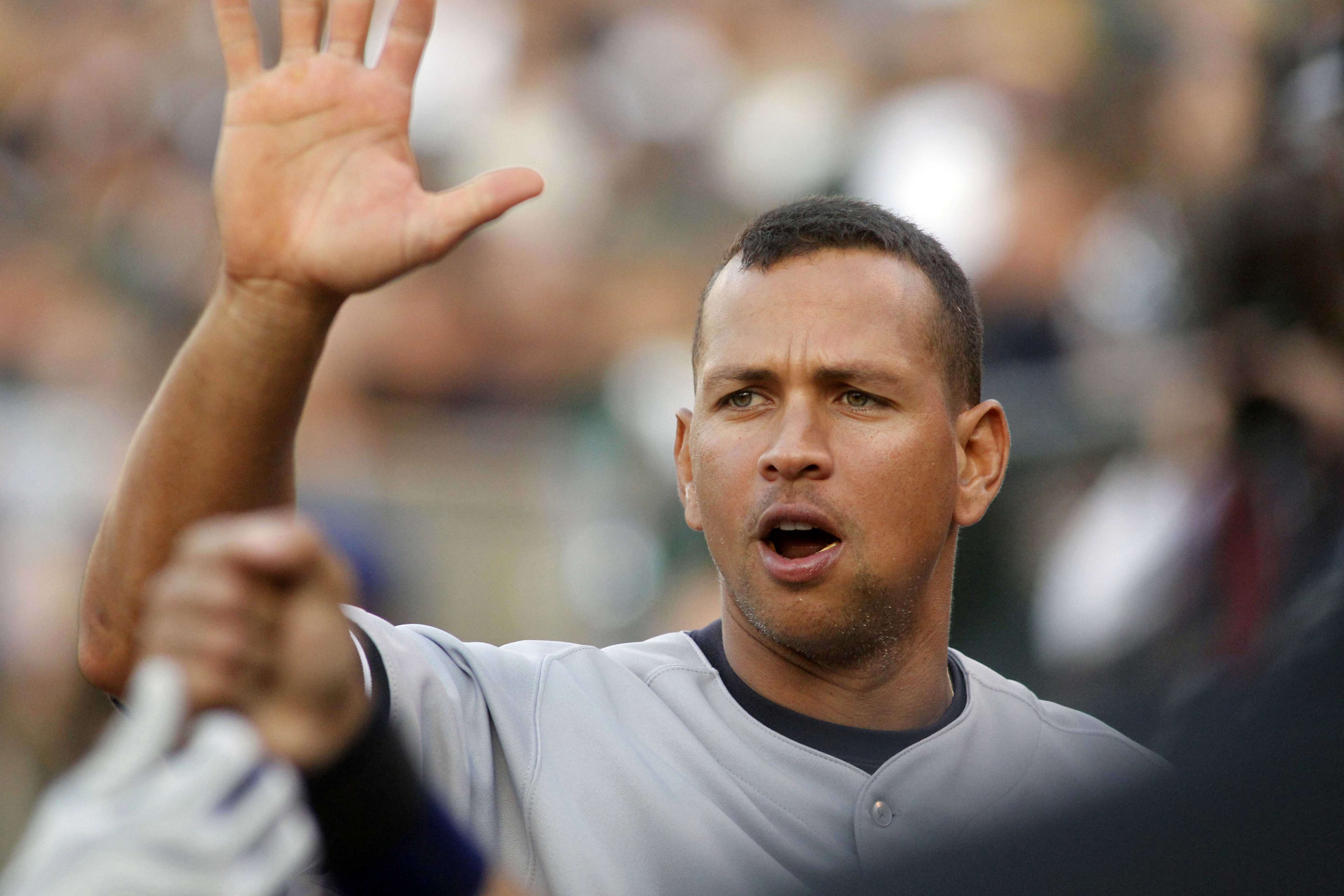 Former New York Yankees third baseman Alex Rodriguez.