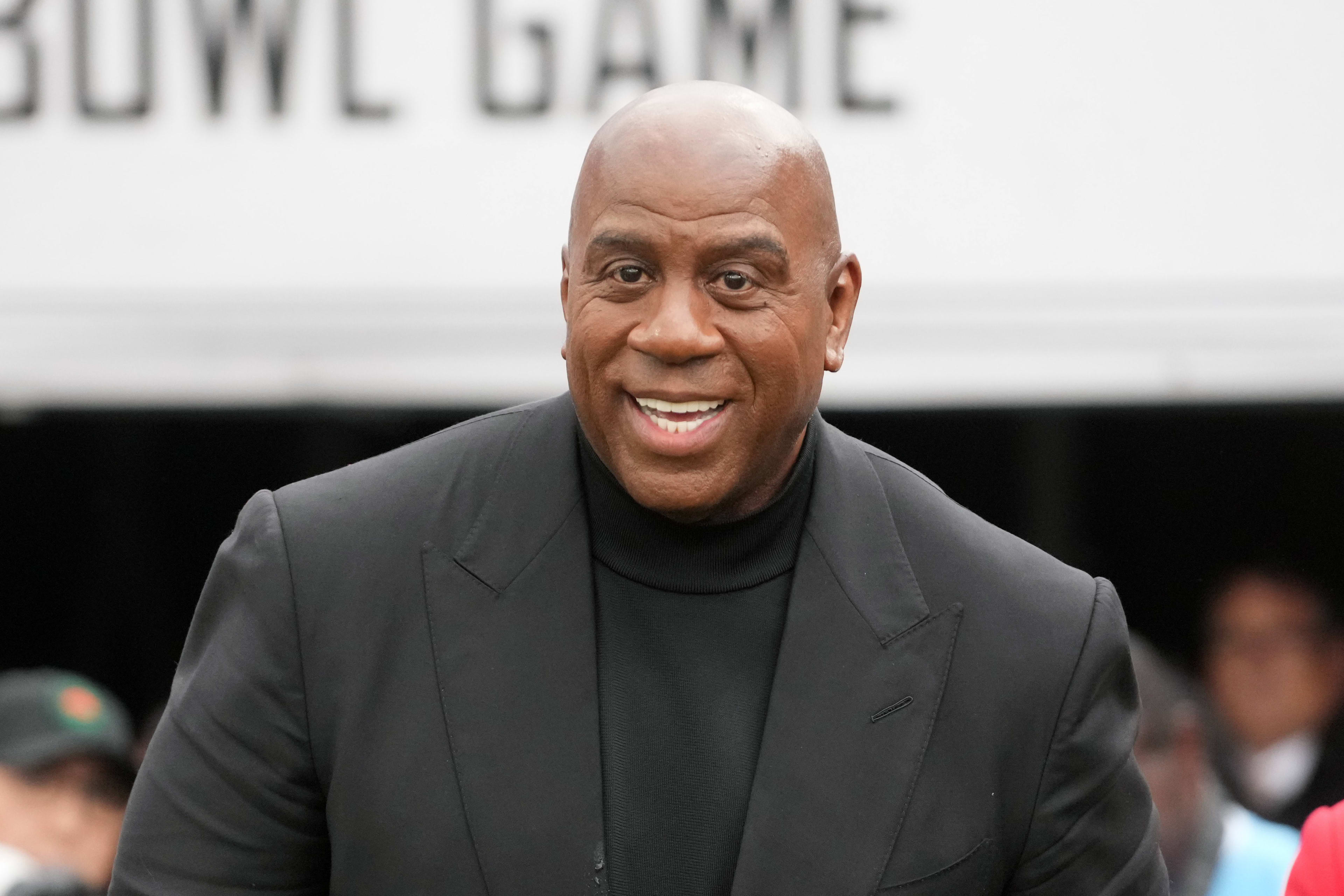NBA Legend Magic Johnson Makes Announcement with Larry Bird - Athlon Sports