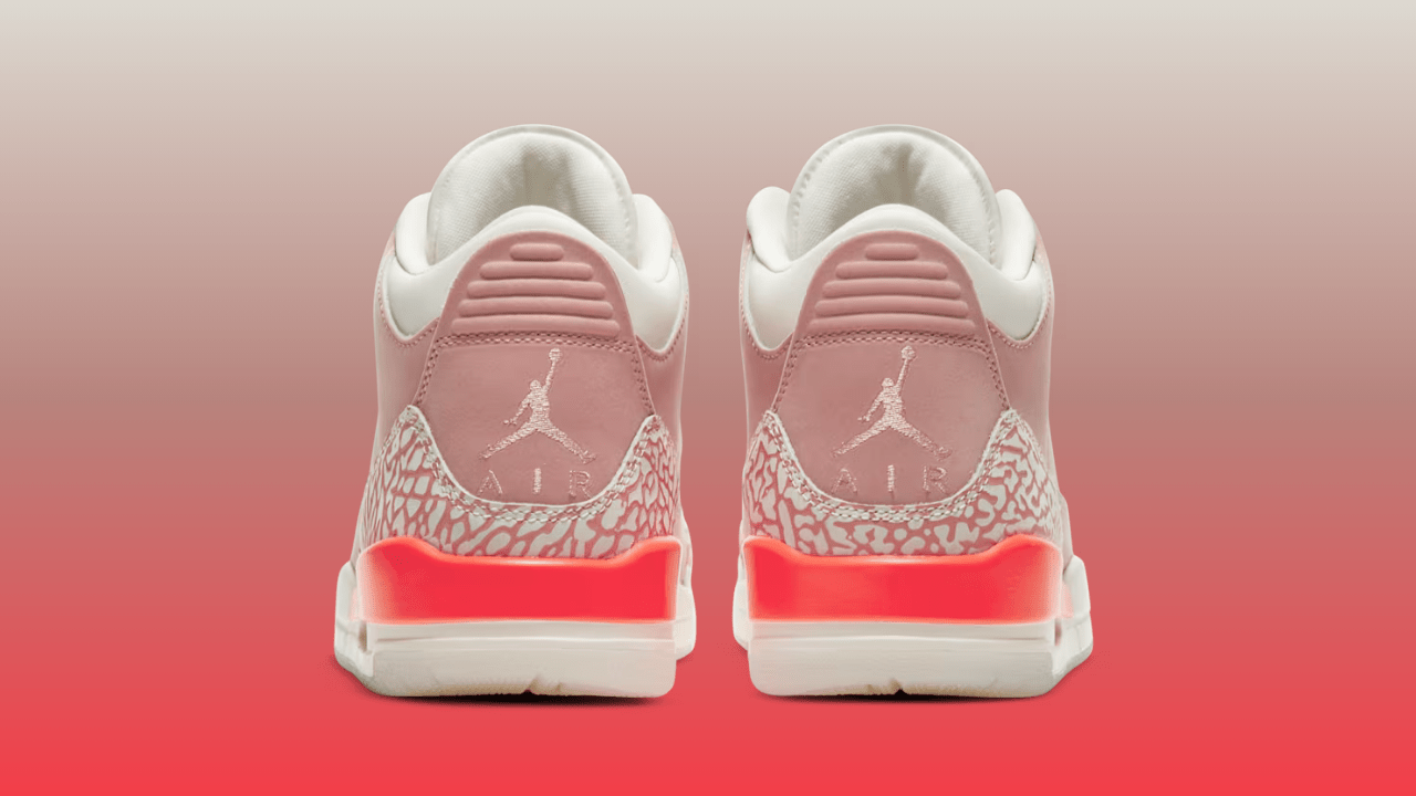 women's air jordan 3 rust pink