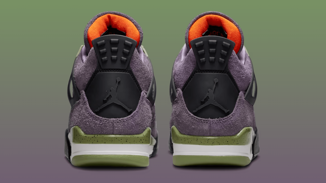 purple metallic 4s goat