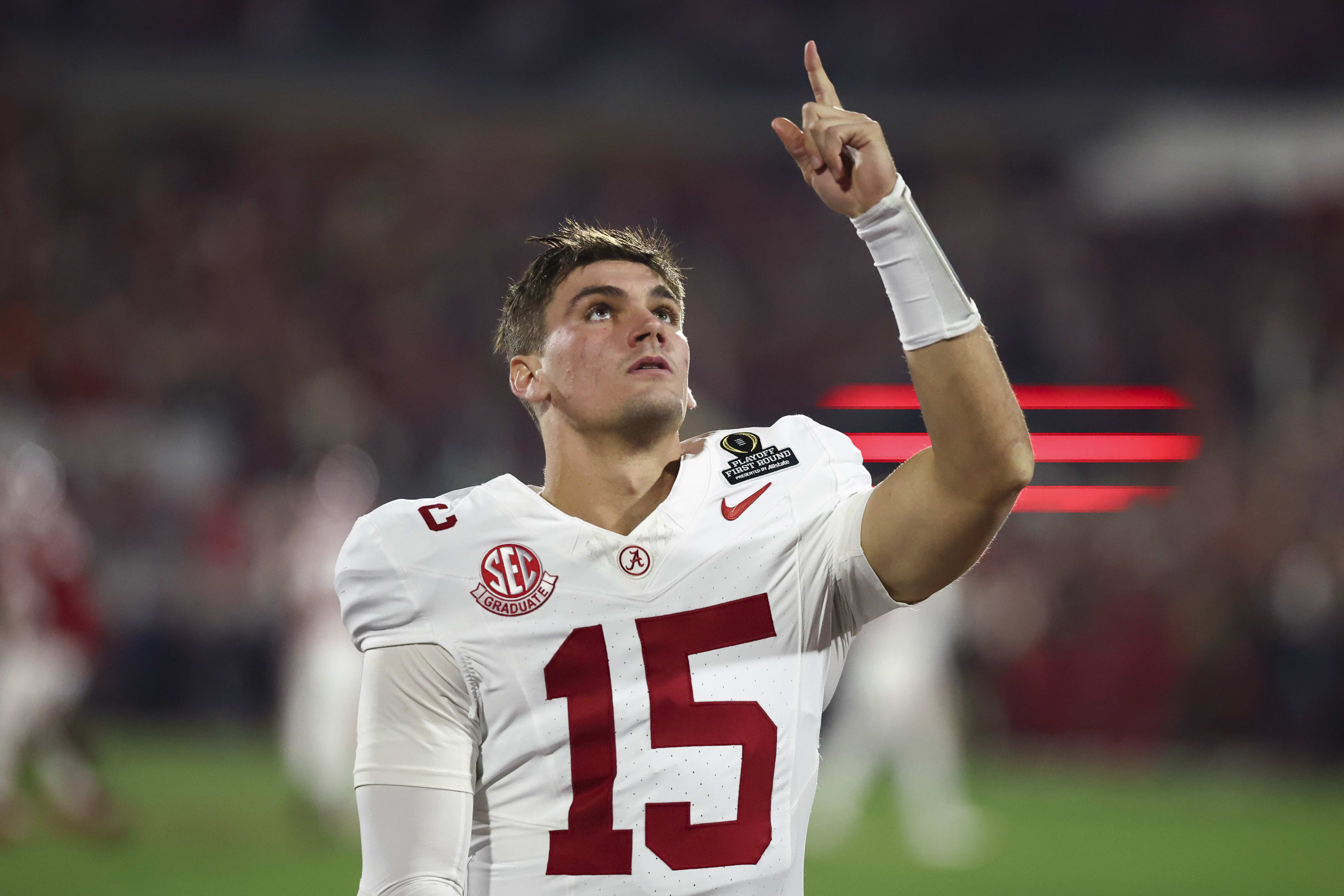 Alabama's Ty Simpson Predicted to Replace Super Bowl-Winning QB - Athlon  Sports