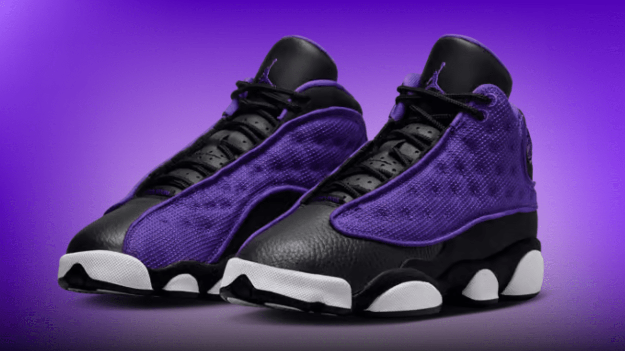 retro jordan 13 purple