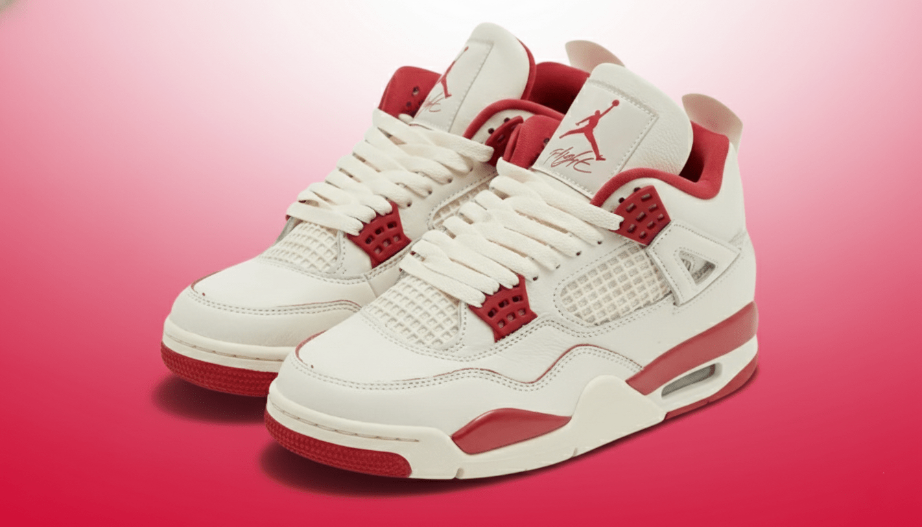 valentine's day 5s jordans