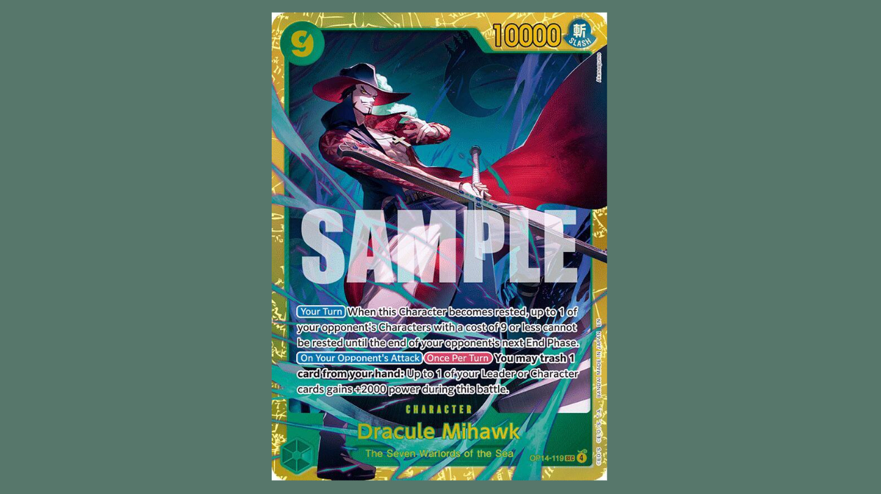 One Piece TCG OP14 Azure Sea's Seven: Full Checklist, Preview