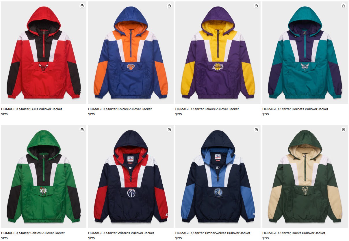 Starter's Retro '90s NBA Jackets Just Made a Comeback, And They're