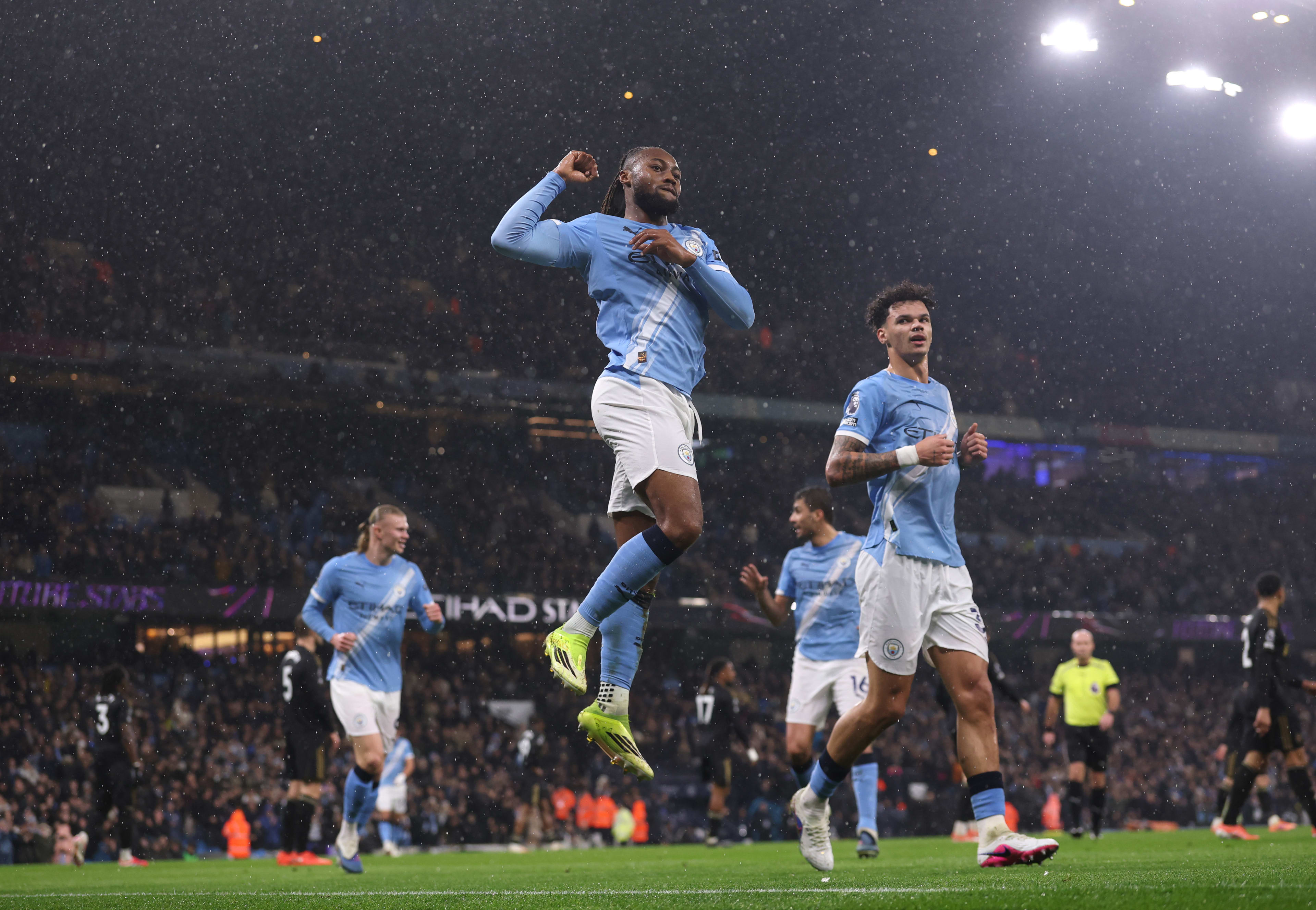 Manchester City 3-0 Fulham Player Ratings – Semenyo Scores First Goal,  Haaland Shines Again - Athlon Sports
