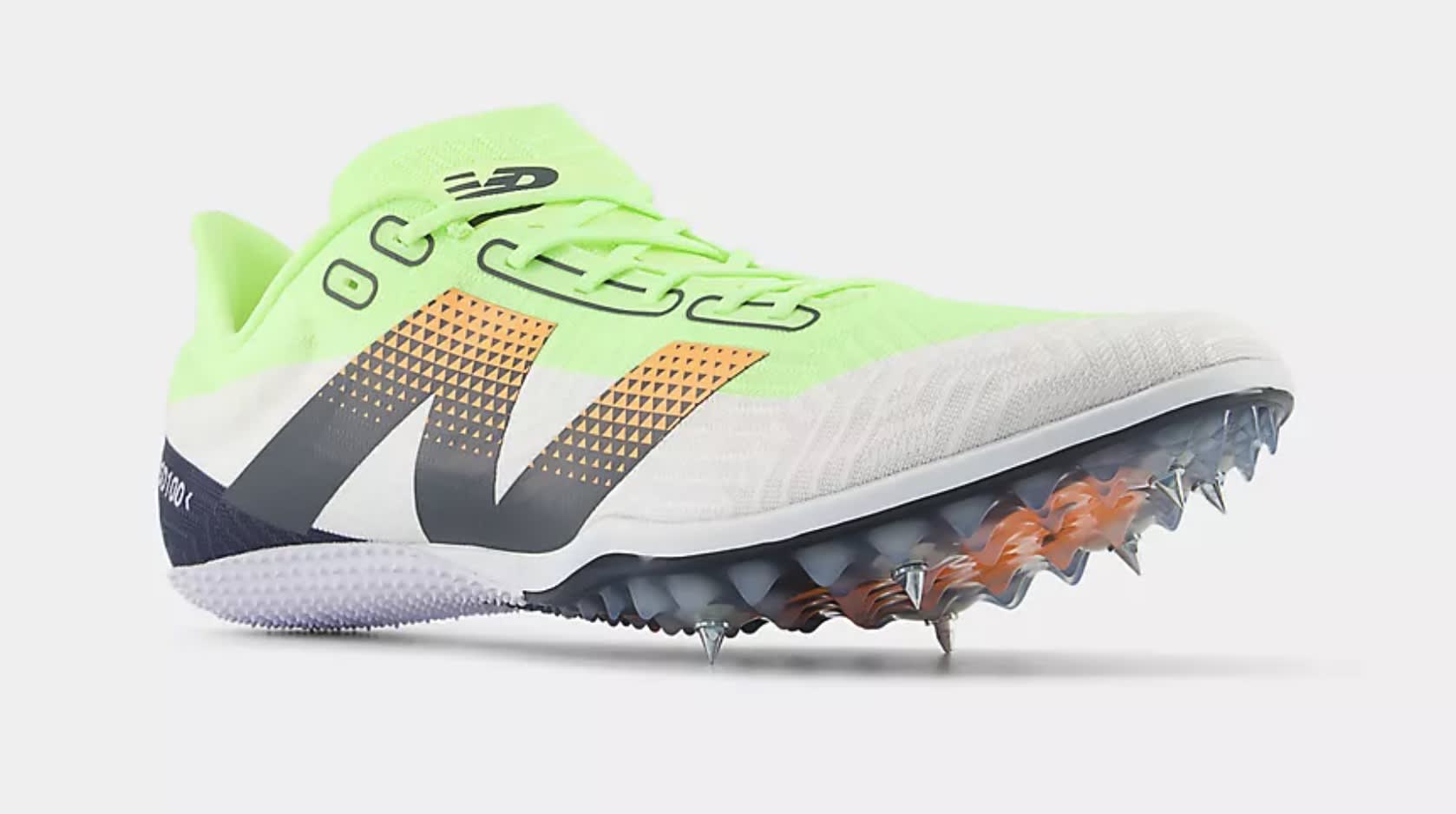 new balance mid distance track spikes